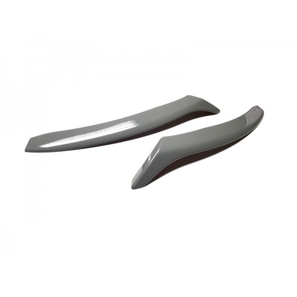 Škoda Rapid - mračítka AGRESSOR vo farbe STEEL GREY (F7A)