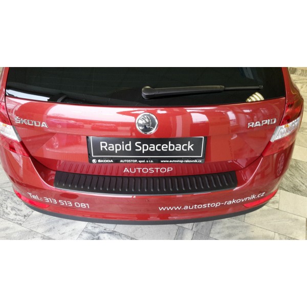 Škoda Rapid SpaceBack - ochranný panel zadného nárazníka čierny