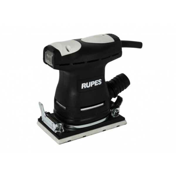 RUPES LE71TC - elektrická orbitálna brúska s filtrom, Výkmit 2 mm, unášač 80x130 mm - so sponou na brúsny papier