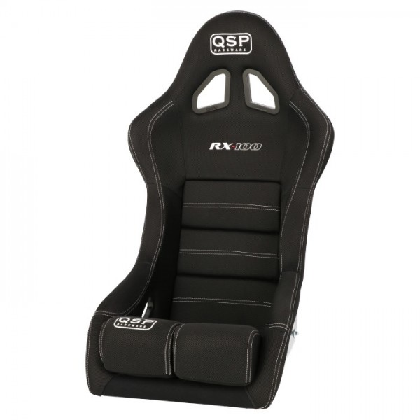 Športová sedačka QSP pevná - černa FIA RX-100