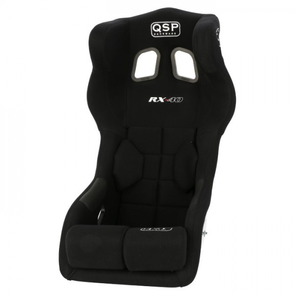Športová sedačka QSP pevná - černa FIA RX-40