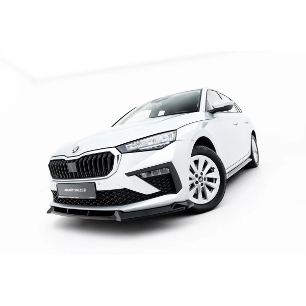 Škoda Scala Mk1 Facelift, spojler pod predný nárazník, Maxton Design
