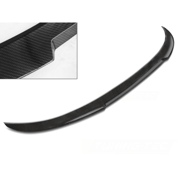 BMW F33 / F83 M4 STYLE CARBON LOOK - Predĺženie kufra