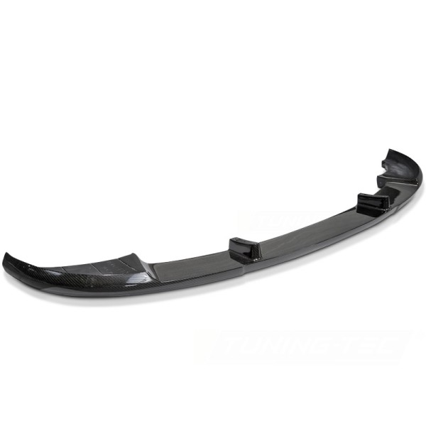 BMW F10 11-13 - Spoiler pod predný nárazník CARBON STYLE