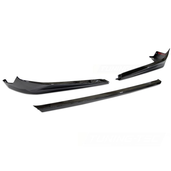 BMW G30/G31 LCI 2020-2023 - Spoiler pod predný nárazník SPORT GLOSSY BLACK