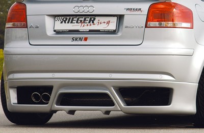 Audi A3 typ 8P / 3dv / -Spoiler pod zadný nárazník