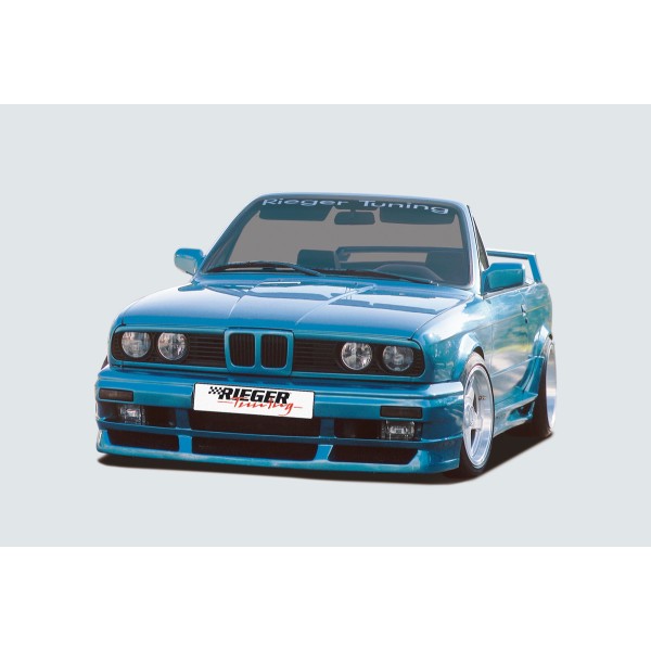 Rieger lipa pod predný nárazník Rieger pro BMW rad 3 E30, plast ABS bez povrchovej úpravy
