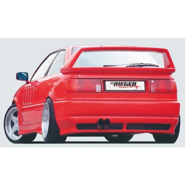 Rieger lipa pod zadný nárazník pre Audi 80 89 kupé, plast ABS bez povrchovej úpravy