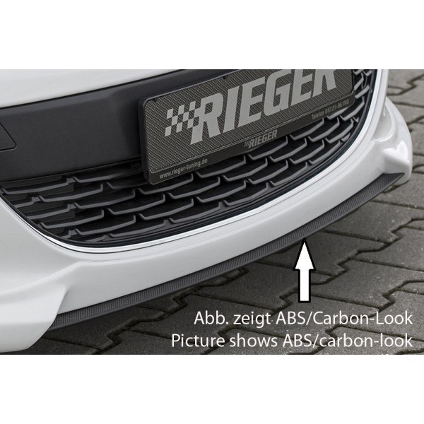 Rieger lipa pod predný nárazník Rieger pro Opel Astra J 5-dver., hatchback, sedan, sedan/notchback, sports tourer po faceliftu, 10/12-, plast ABS bez povrchovej úpravy