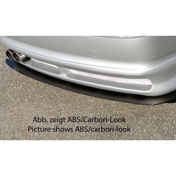 Rieger lipa pod predný nárazník Rieger pro BMW rad 5 E39 sedan, 12/95-12/02, plast ABS bez povrchovej úpravy