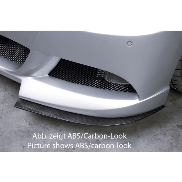 Rieger lipa pod predný nárazník Rieger pro BMW rad 3 E90, E91 sedan, touring pred faceliftom, 03/05-08/08, 08/05-08/08, plast ABS bez povrchovej úpravy, pod predný nárazník Rieger obj. kód Y 00053402/10/11/12