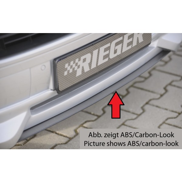 Rieger lipa pod predný nárazník Rieger pro Volkswagen T5 bus  po faceliftu, 09/09-, plast ABS bez povrchovej úpravy