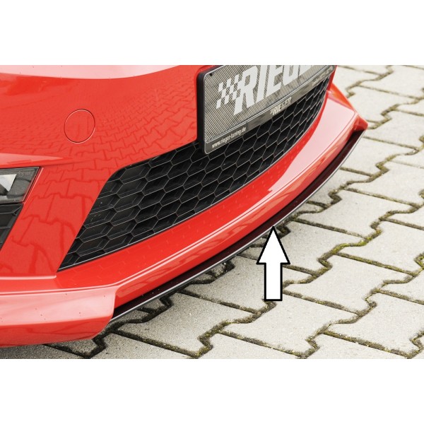 Rieger lipa pod predný nárazník Rieger pro Škoda Octavia RS 5E combi, sedan pred faceliftom, 06/13-01/17, plast ABS bez povrchovej úpravy