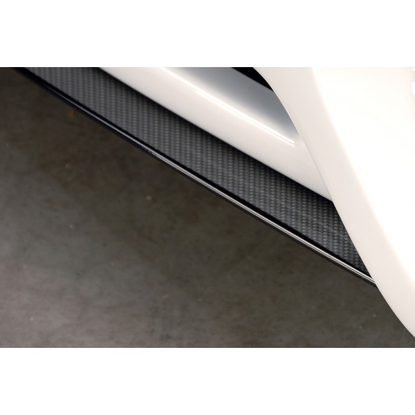 Rieger lipa pod predný nárazník Rieger pro Volkswagen Golf 6 vr. GTD, GTI 3-dver., 5-dver., kabriolet, plast ABS s povrchovou úpravou Carbon-Look