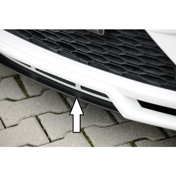 Rieger lipa pod predný nárazník Rieger pro Seat Leon 5F 3-dver. (sc), 5-dver., 5-dver. (ST/Combi) pred faceliftom, 10/12-12/16, plast ABS s povrchovou úpravou Carbon-Look