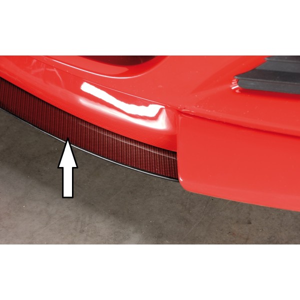 Rieger lipa pod predný nárazník Rieger pro Opel Astra H GTC, Twin-Top 3-dver., kabriolet, 09/05-, plast ABS s povrchovou úpravou Carbon-Look