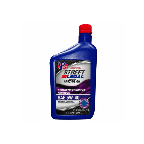 Plne syntetický motorový olej 5W-40 VP Racing Street Legal 946ml