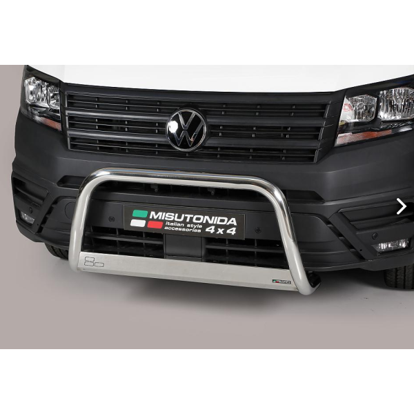 Volkswagen Crafter 2017-2026 nerezový predný ochranný rám 63mm