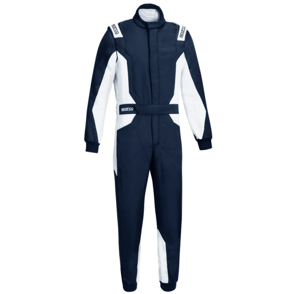 Sparco Závodná kombinéza Sprint Advanced, farba modro-strieborná
