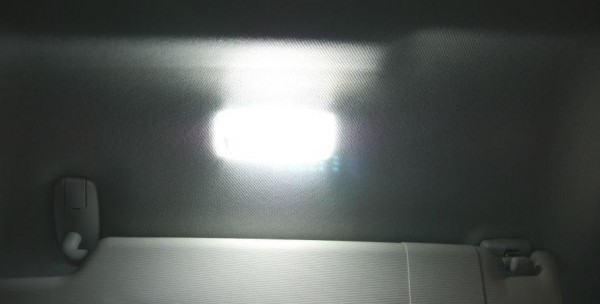 Škoda Superb II - LED interierové osvetlenie
