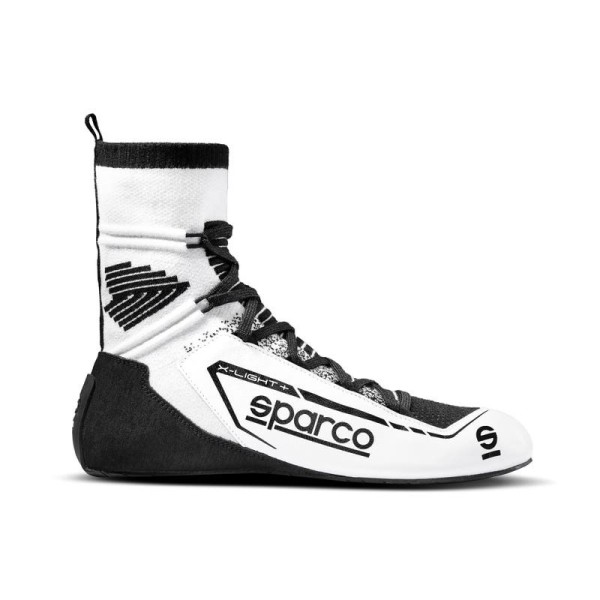 Pretekársky topánky Sparco X-Light+ s homologáciou FIA, Farba: bílo-čierna