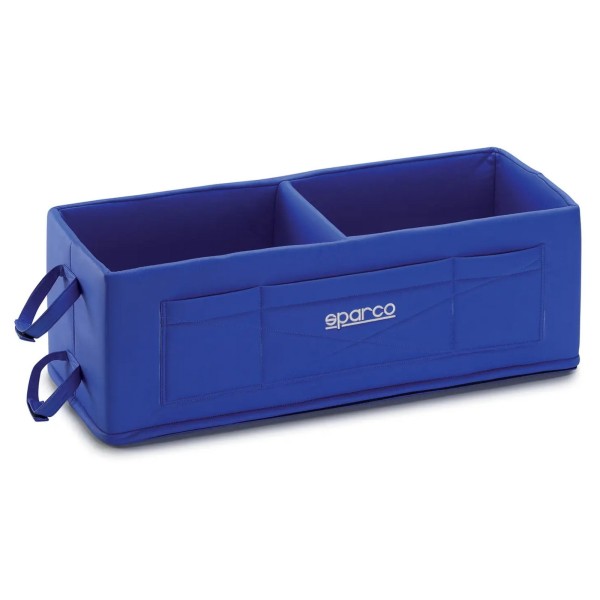 Sparco box na prilby, farba: modrá