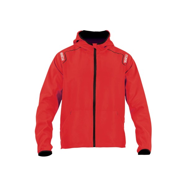 Sparco bunda Windstopper, farba: červená