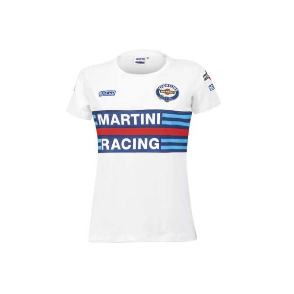 Sparco dámske Tričko Martini Racing, farba: biela