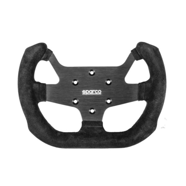 Sparco F-10 pretekársky volant 270mm, materiál: hliník, semiš, rozteč otvorov: 6x70mm
