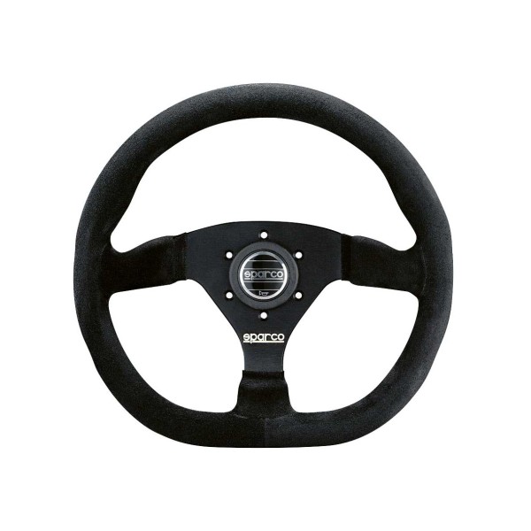 Sparco L360 športový volant 330 mm sploštený, materiál venca: semiš