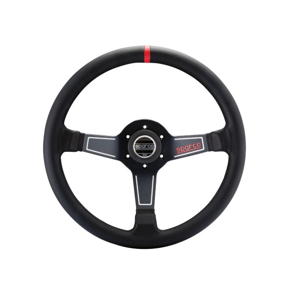 Sparco L575 Nero športový volant 350 mm, materiál venca: kože