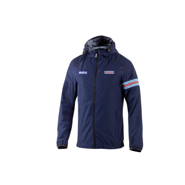 Sparco ľahká bunda Windbreaker Martini Racing, farba: modrá