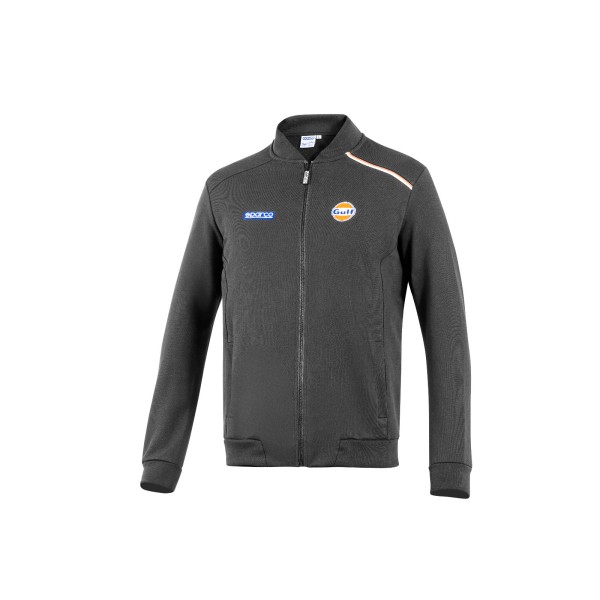 Sparco mikina na zips Gulf, farba: sivá