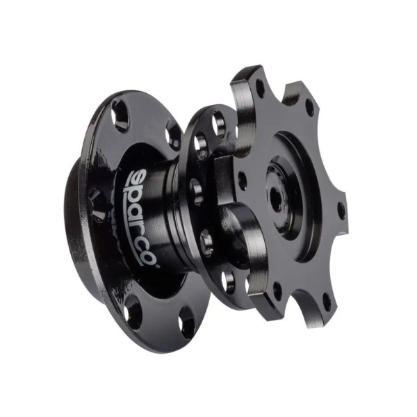 Sparco Quick Release odpojovač volantu - čierny - 6x70mm