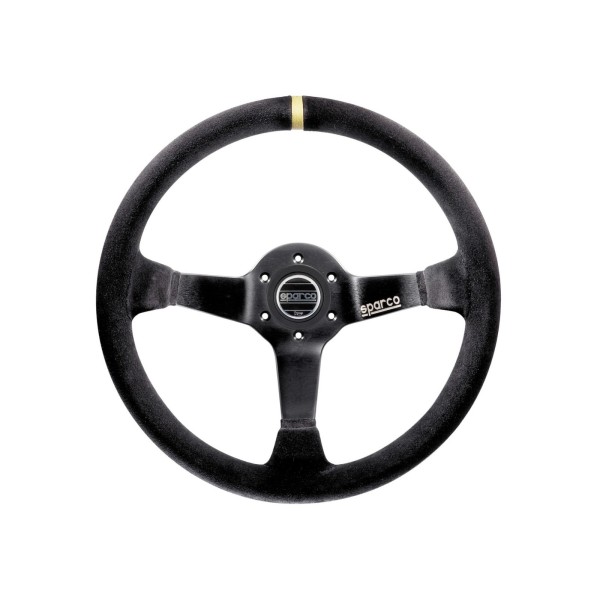 Sparco R325 semišový pretekársky volant 350 mm