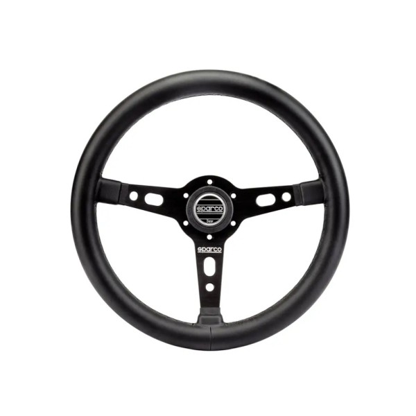 Sparco Targa 350 kožený pretekársky volant 350mm