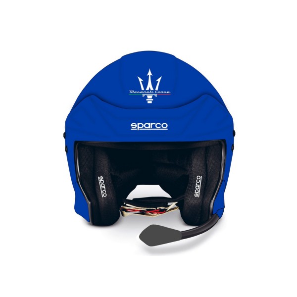 Sparco závodná helma Maserati s interkomom a homologáciou FIA