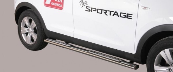 Kia Sportage III - Nerez bočné dizajnové nášľapy
