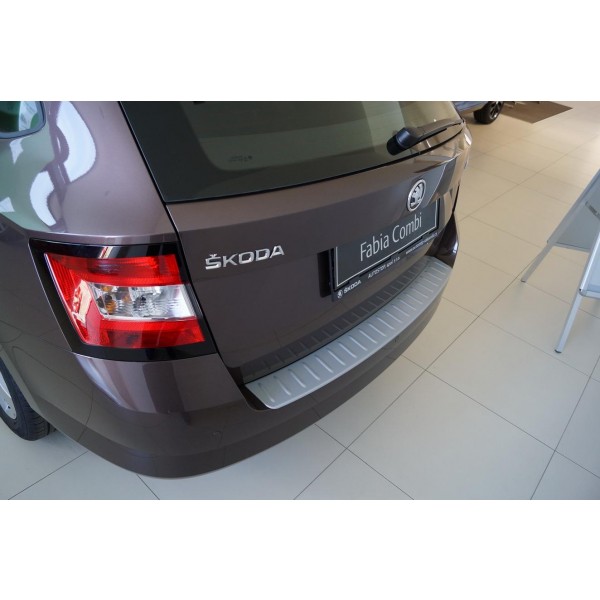 Škoda Fabia III Combi - ochranný panel zadného nárazníka - ALU LOOK