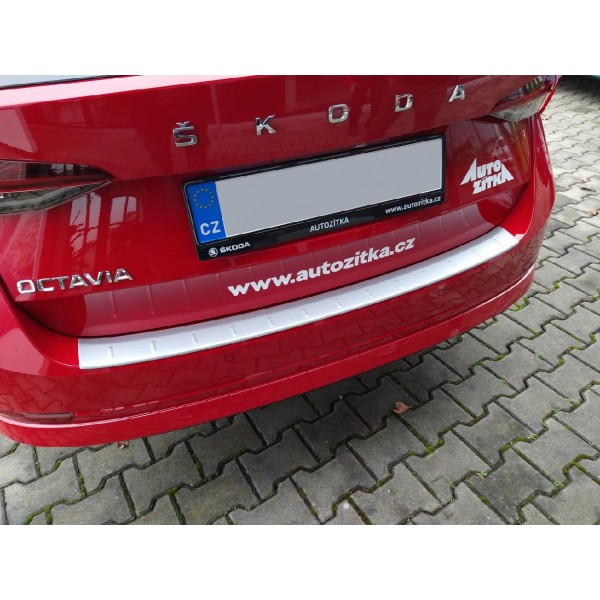 Škoda Octavia IV Combi - ochranný panel zadného nárazníka - V2 - ALU LOOK