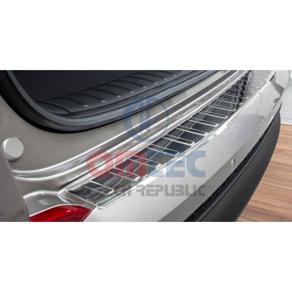 Hyundai Tucson II 2015+ NEREZ chrom ochranný panel zadného nárazníka