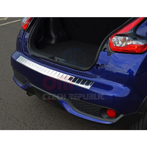 Nissan Juke 2014+ NEREZ chrom ochranný panel zadného nárazníka