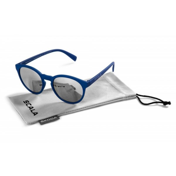 Škoda Scala - slnečné okuliare modré