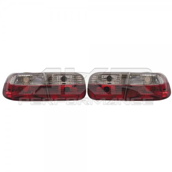 Honda Civic 2 / 4dv. 92-96 - zadné svetlá červeno biela
