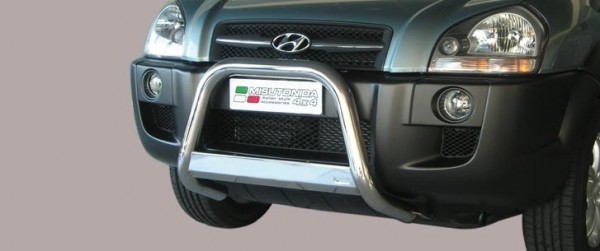 Hyundai Tucson- Nerezový predný ochranný rám 63mm