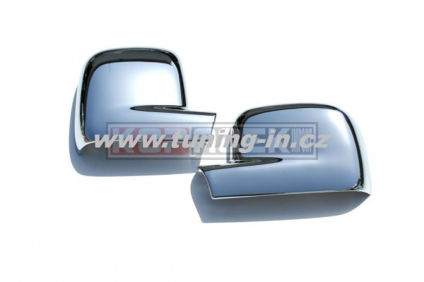 VW Transporter / Caravelle T5 - chróm kryty zrkadiel OMSALINE