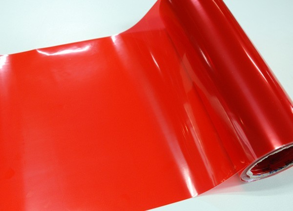 Folie na svetlá - Červená 100 x 30cm