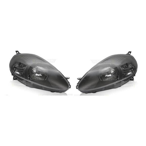 FIAT GRANDE PUNTO 05-08 - Predné šedé svetlá TYC