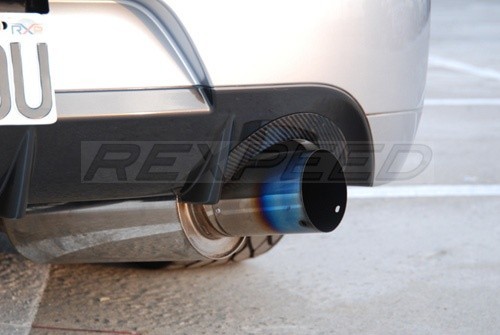 Mitsubishi Lancer Evo 9 - Výfukový štít z Carbonu od REXPEED!
