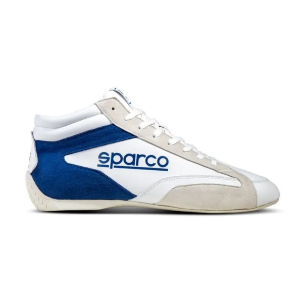 Voľnočasové topánky Sparco S-Drive Mid, farba: bílo-modrá